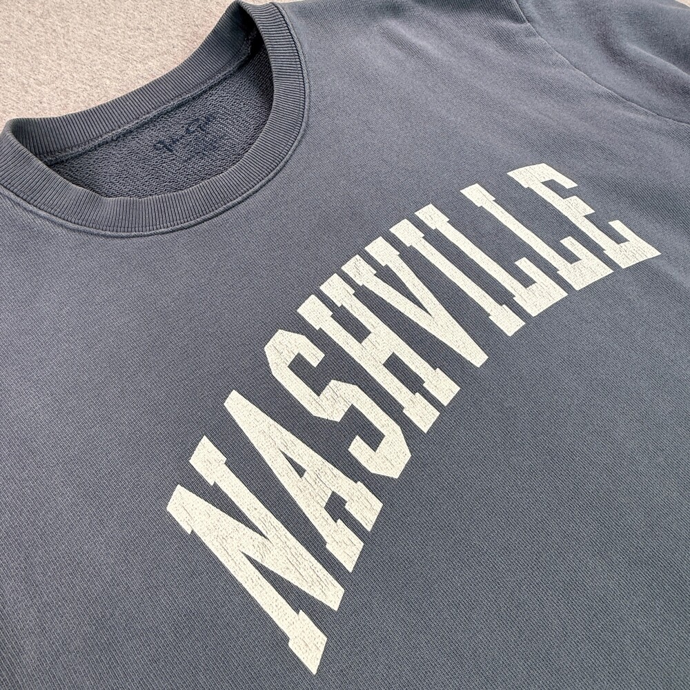John Galt Nashville Graphic Crewneck Sweatshirt